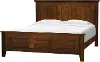 Brentwood Walnut Brown King Bed