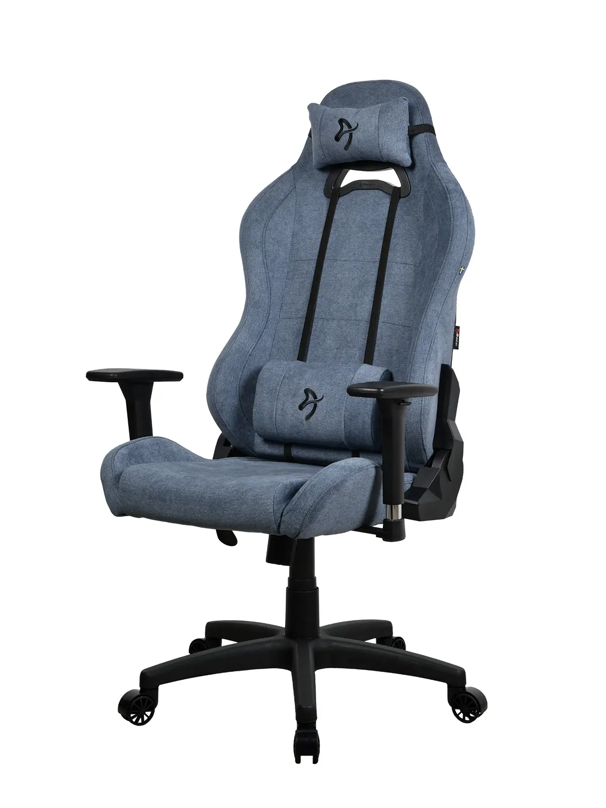 TORRETTA-SFB-BL2 Torretta Soft Fabric Office Gaming Chair - Blue-2