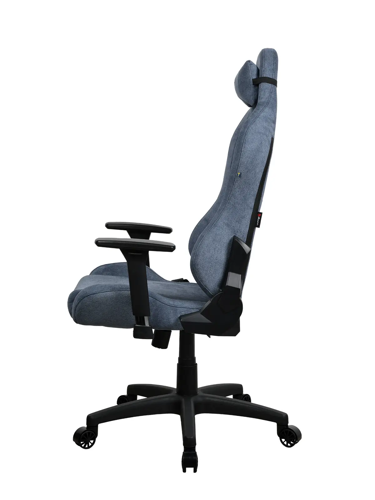 TORRETTA-SFB-BL2 Torretta Soft Fabric Office Gaming Chair - Blue-3
