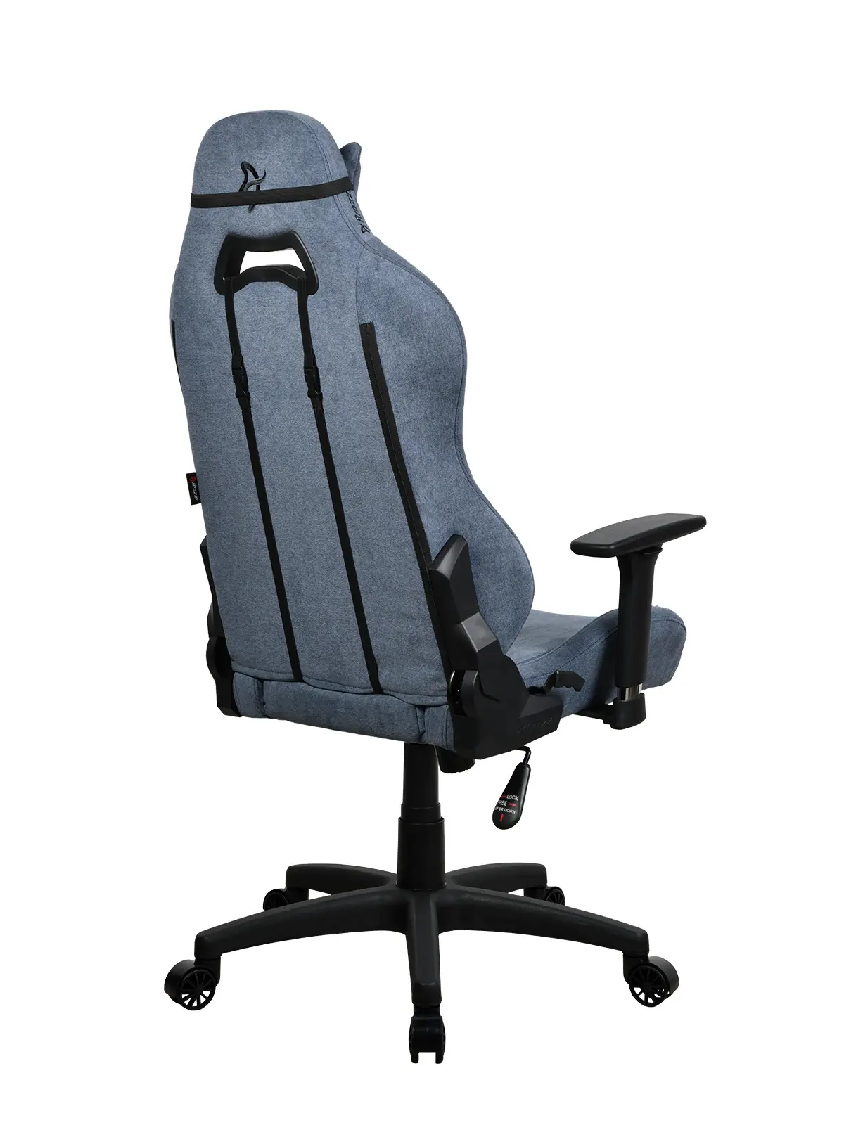 TORRETTA-SFB-BL2 Torretta Soft Fabric Office Gaming Chair - Blue-6