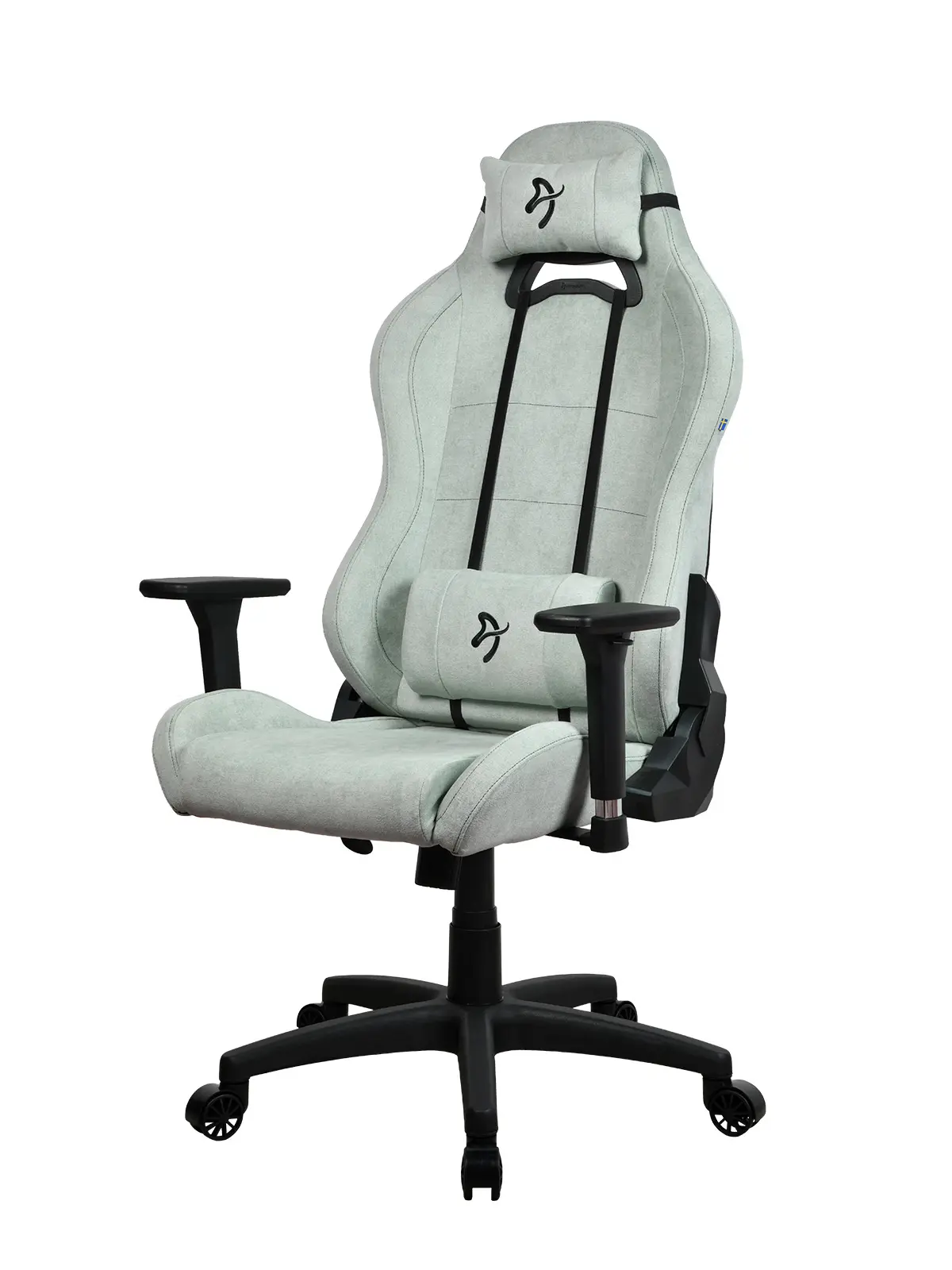 TORRETTA-SFB-PGN Torretta Soft Fabric Office Gaming Chair - Pearl Green-2