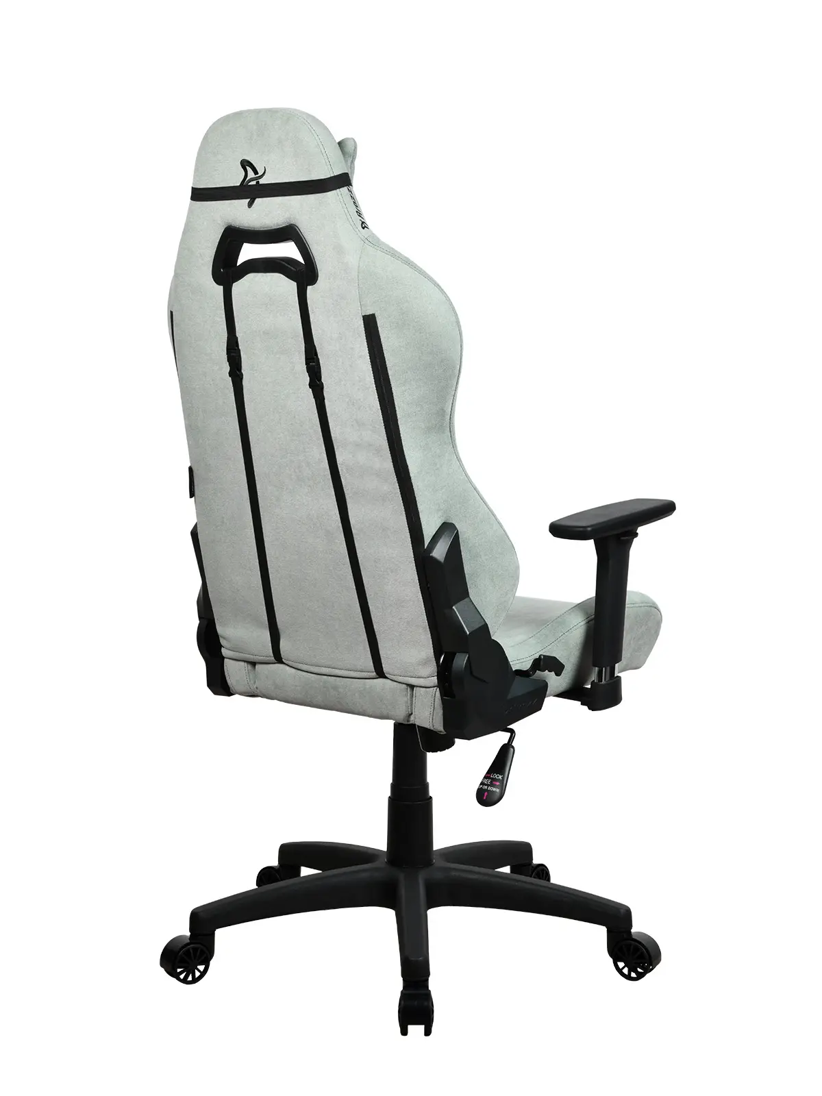 TORRETTA-SFB-PGN Torretta Soft Fabric Office Gaming Chair - Pearl Green-6