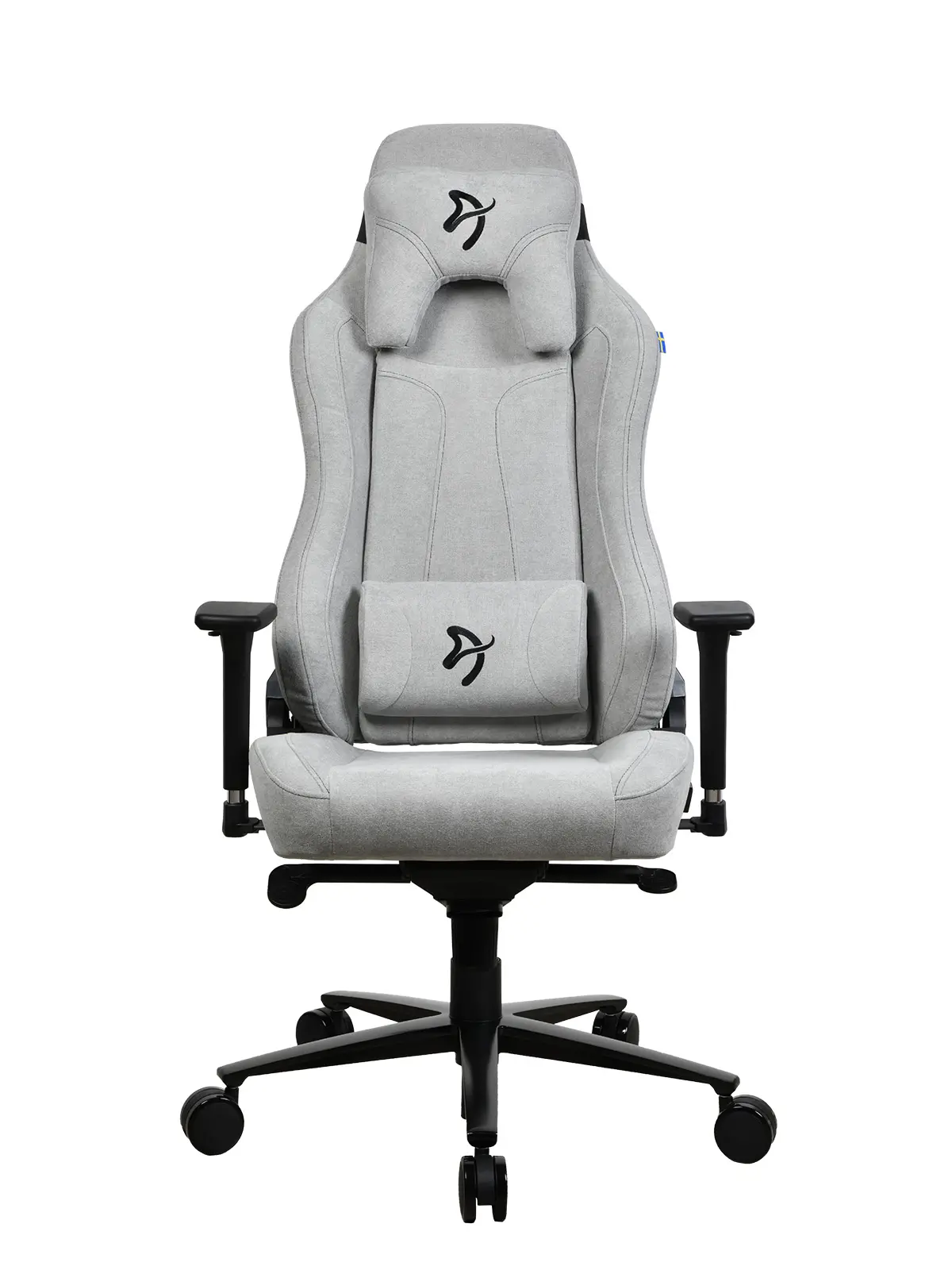 VERNAZZA-SFB-LG Vernazza Light Gray Soft Fabric Gaming Chair-1