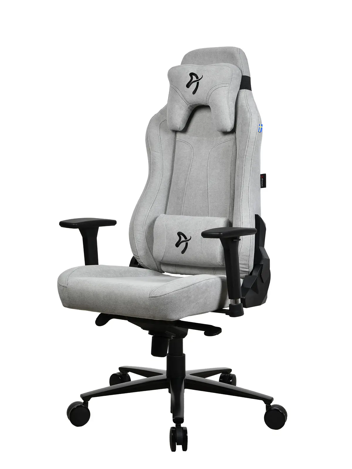 VERNAZZA-SFB-LG Vernazza Light Gray Soft Fabric Gaming Chair-2