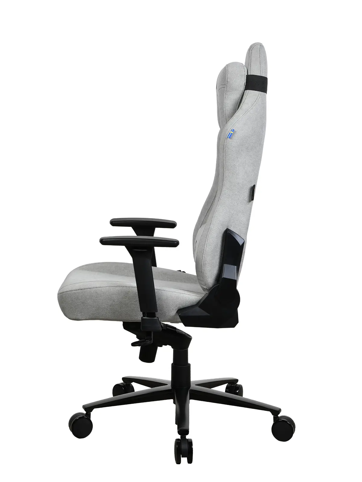 VERNAZZA-SFB-LG Vernazza Light Gray Soft Fabric Gaming Chair-3