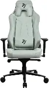 Vernazza Pearl Gray Soft Fabric Gaming Chair