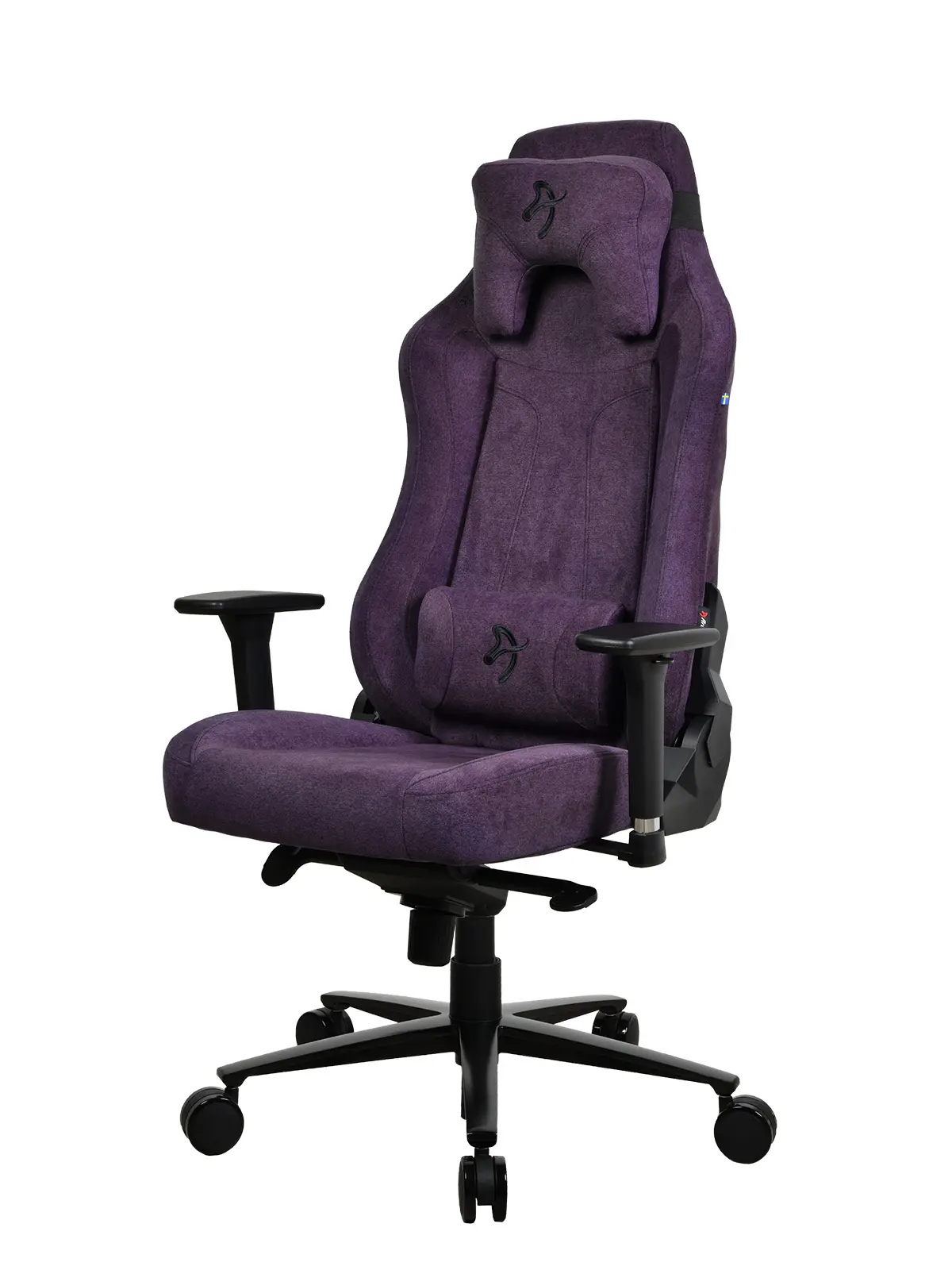 VERNAZZA-SFB-PP Vernazza Purple Soft Fabric Gaming Chair-2