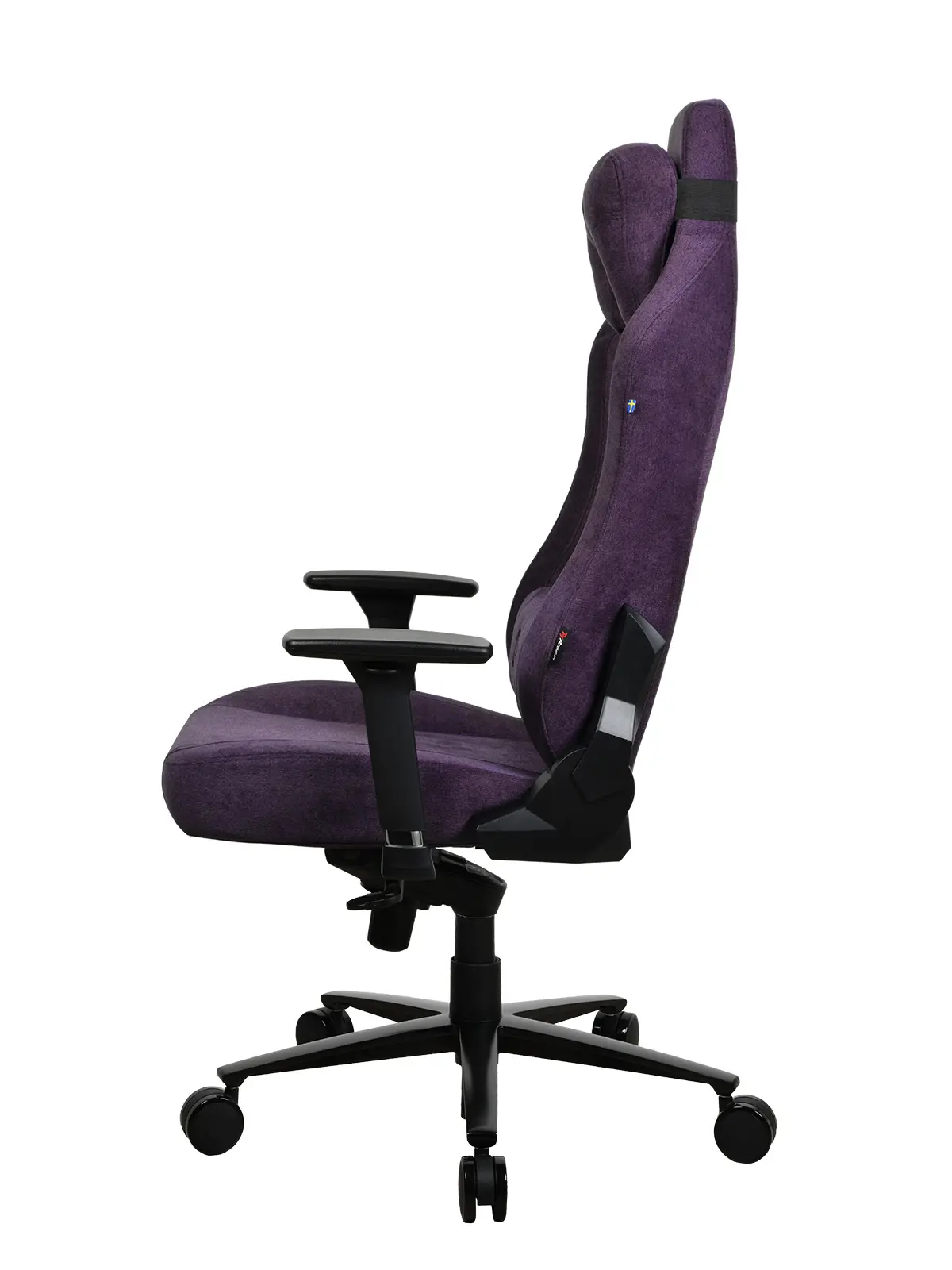 VERNAZZA-SFB-PP Vernazza Purple Soft Fabric Gaming Chair-3