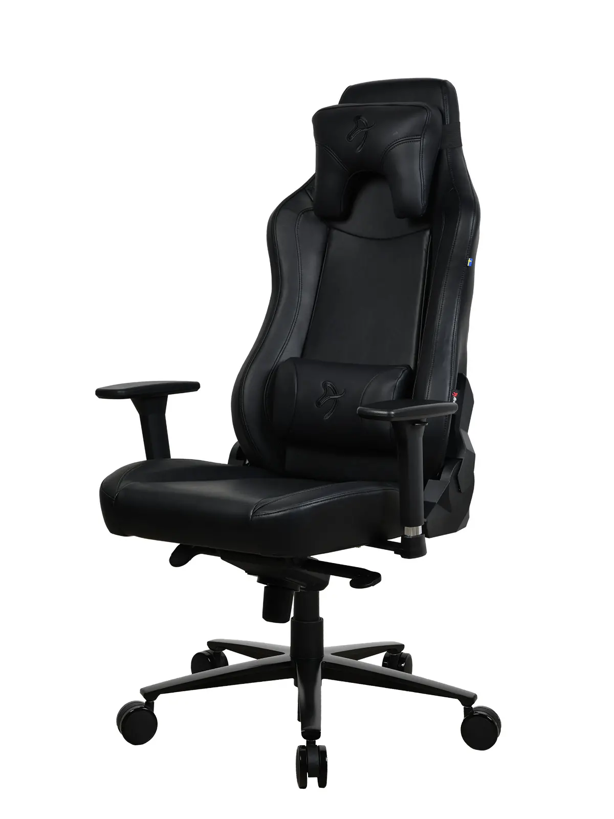 VERNAZZA-SPU-PBK Vernazza Pure Black Soft PU Gaming Chair-2