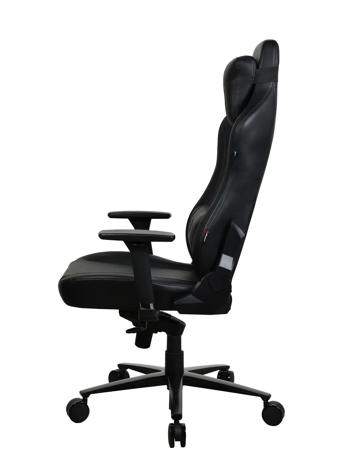 VERNAZZA-SPU-PBK Vernazza Pure Black Soft PU Gaming Chair-3