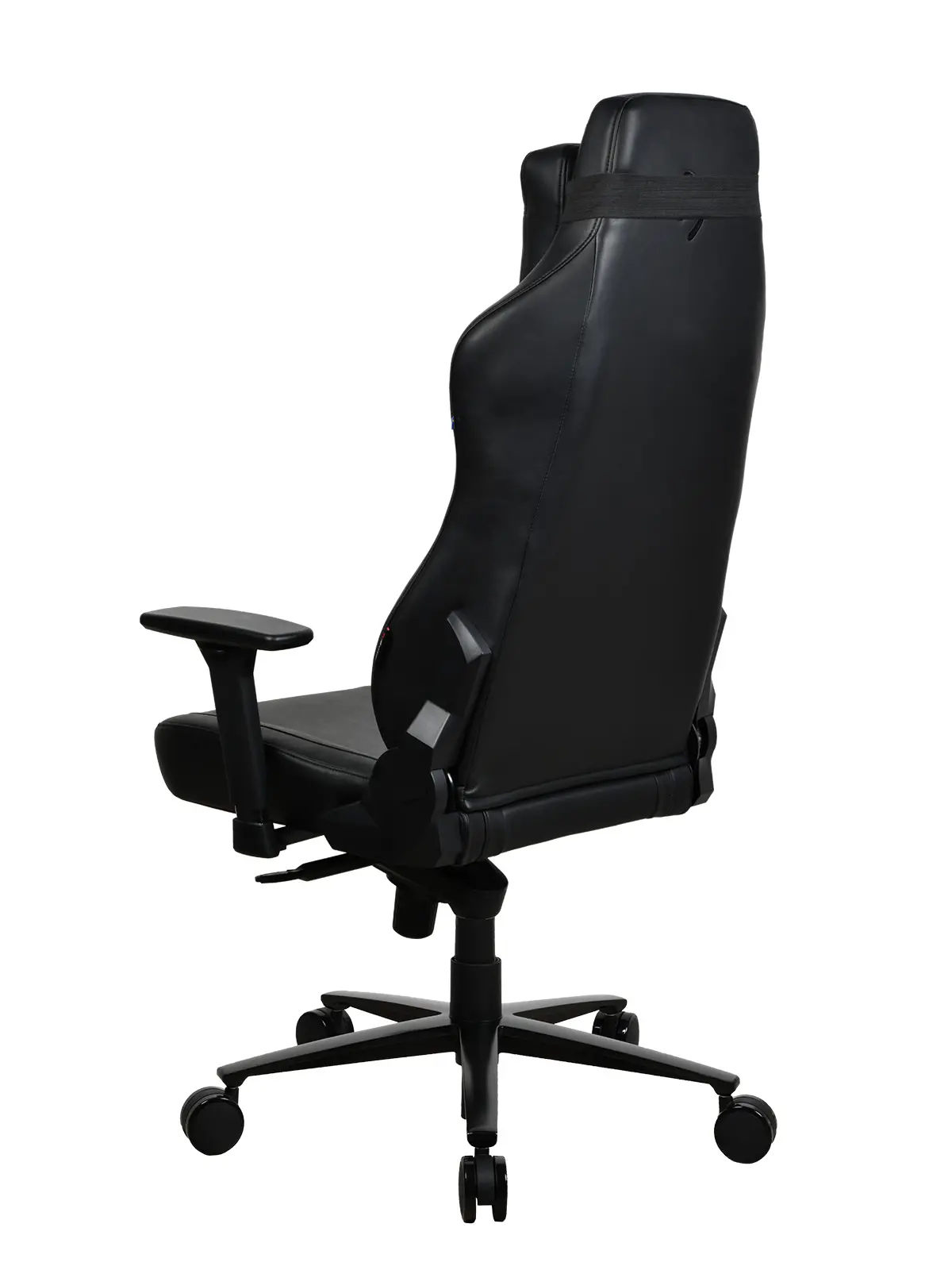 VERNAZZA-SPU-PBK Vernazza Pure Black Soft PU Gaming Chair-4
