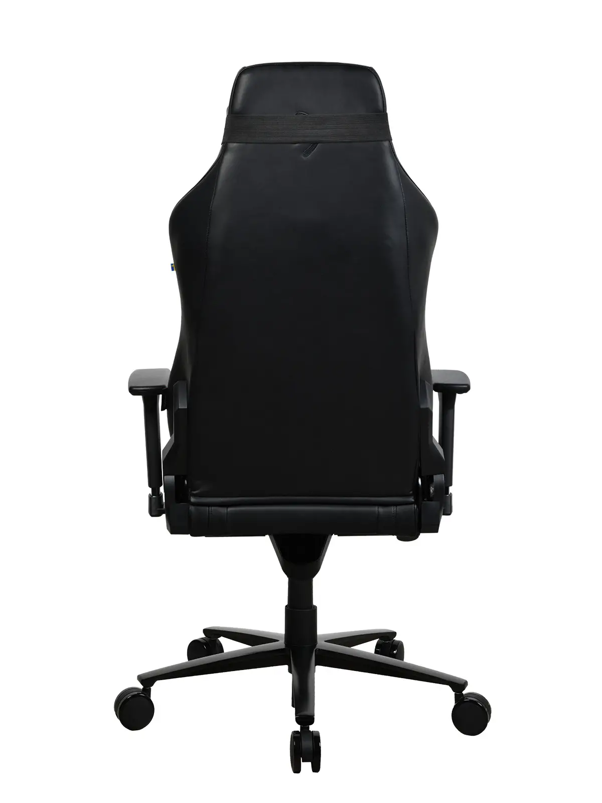 VERNAZZA-SPU-PBK Vernazza Pure Black Soft PU Gaming Chair-5