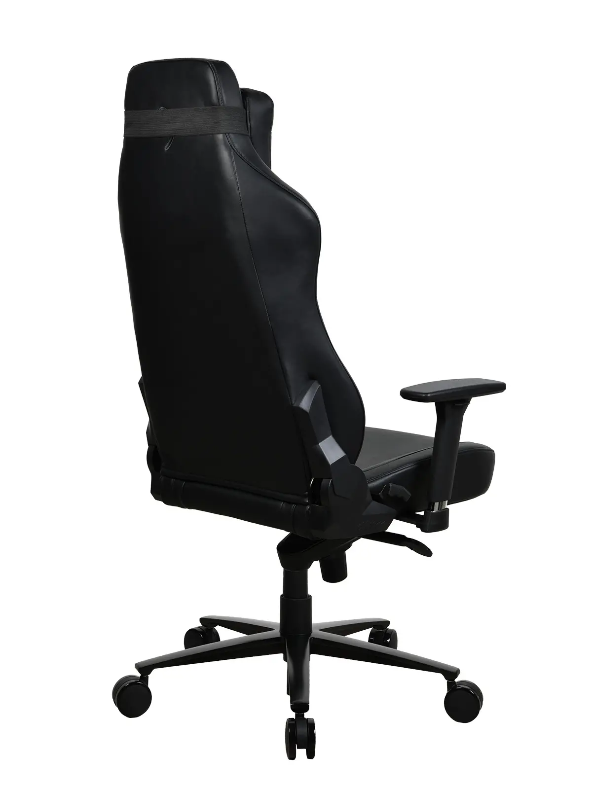 VERNAZZA-SPU-PBK Vernazza Pure Black Soft PU Gaming Chair-6