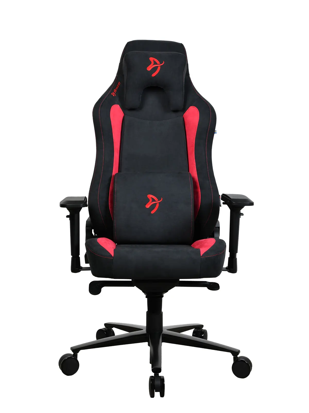 VERNAZZA-SPSF-RED Vernazza Black and Red Super Soft Gaming Chair-1
