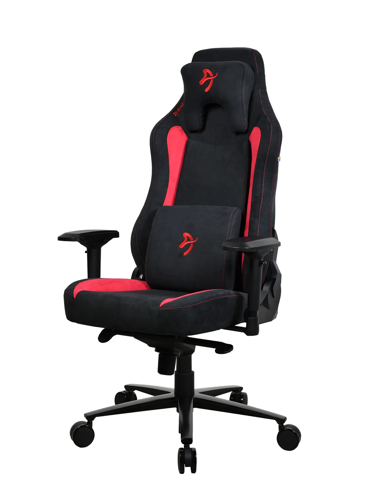 VERNAZZA-SPSF-RED Vernazza Black and Red Super Soft Gaming Chair-2