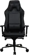 Vernazza XL Pure Black Soft PU Gaming Chair