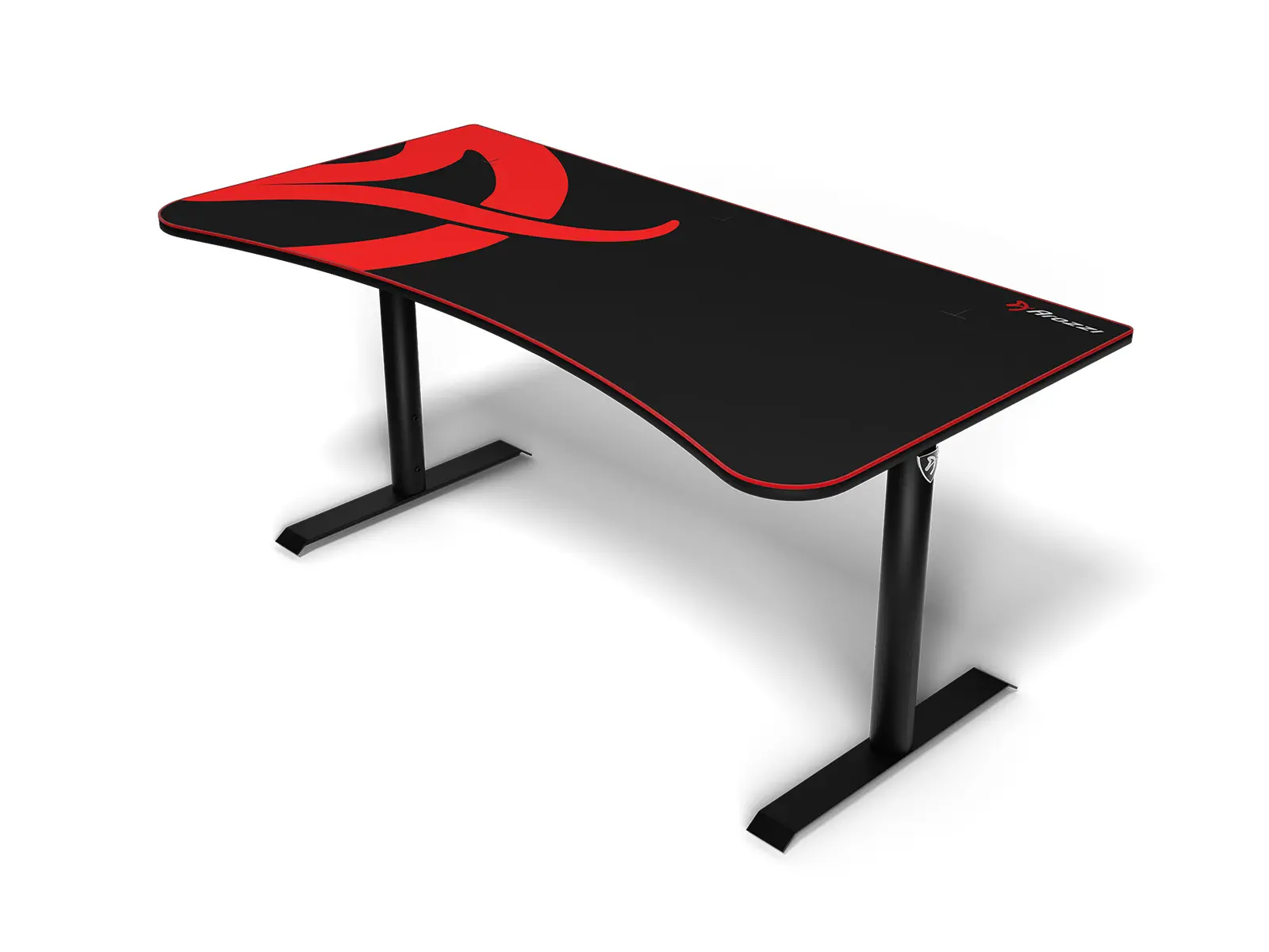 ARENA-NA-BLACK Arena Black and Red Gaming Desk-5