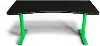 Arena Black and Green Gaming Desk