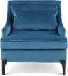 Anna Blue Accent Chair