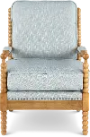 Donahue Blue Accent Chair