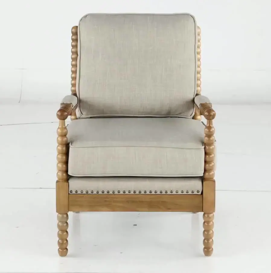 Donahue Light Gray Accent Chair-5