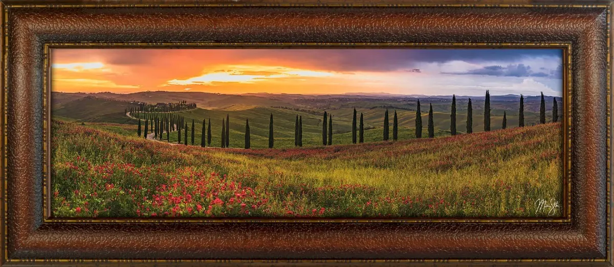 MS2022RC Under The Tuscan Sun Framed Canvas-1