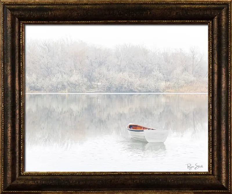 Calm Water Framed Canvas