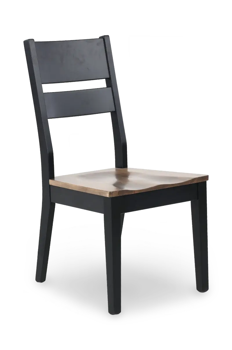 Emmitt Natural and Black Dining Chair