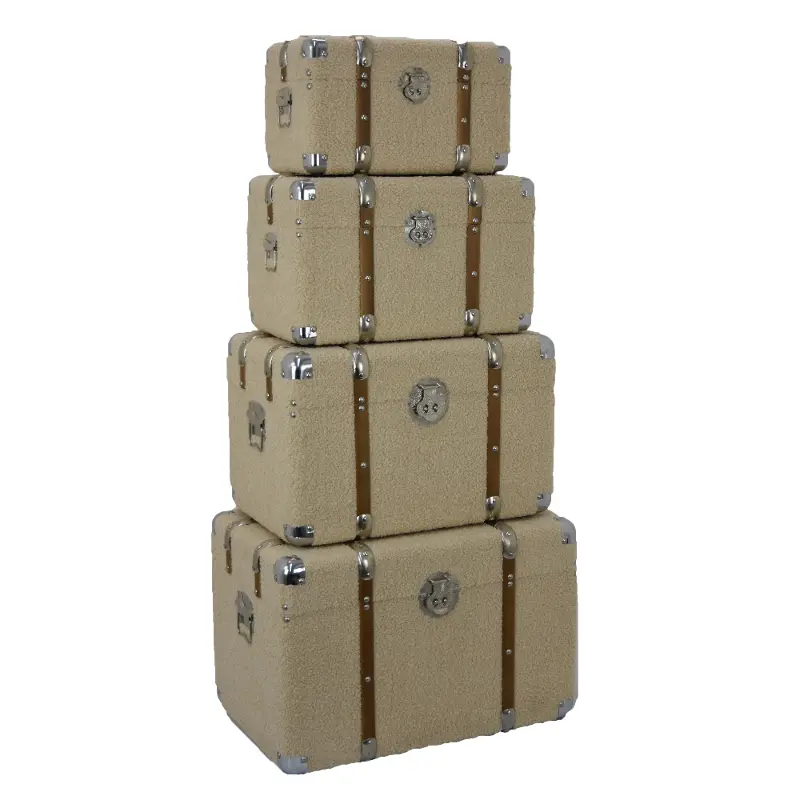 Wooden Beige Box Large