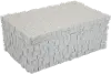 Geo White Textured Decorative Box