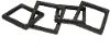 Black Metal Chain Links