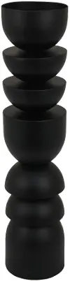 19.5  Black Metal Tabletop Decor