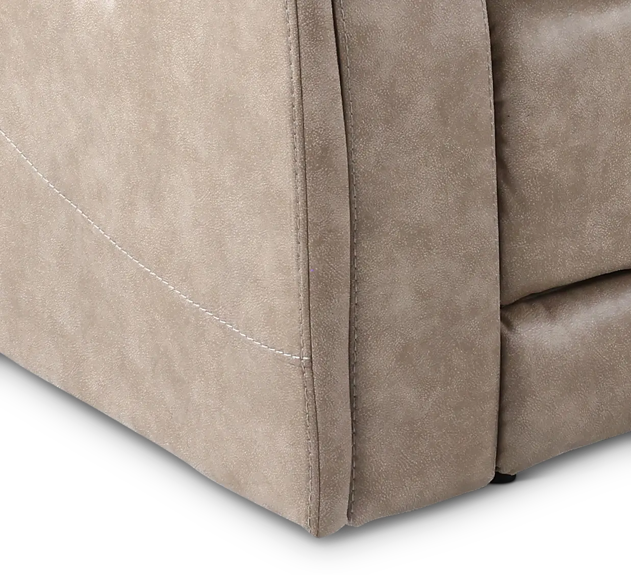 Anniston Fog Beige 5 Piece Home Theater Seating Set-9