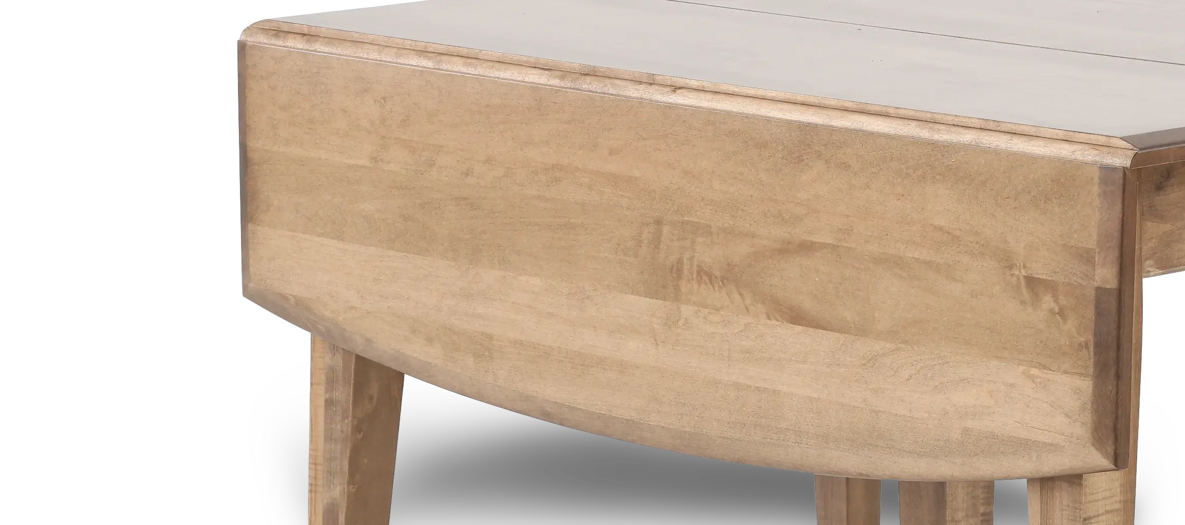 Elaine Natural Maple Dining Table with 2 Leaves-10