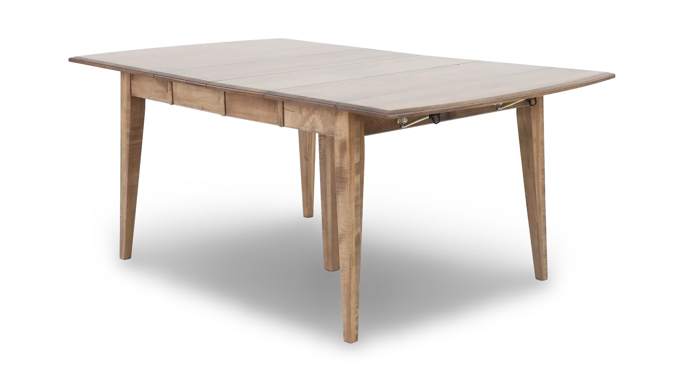 Elaine Natural Maple Dining Table with 2 Leaves-8