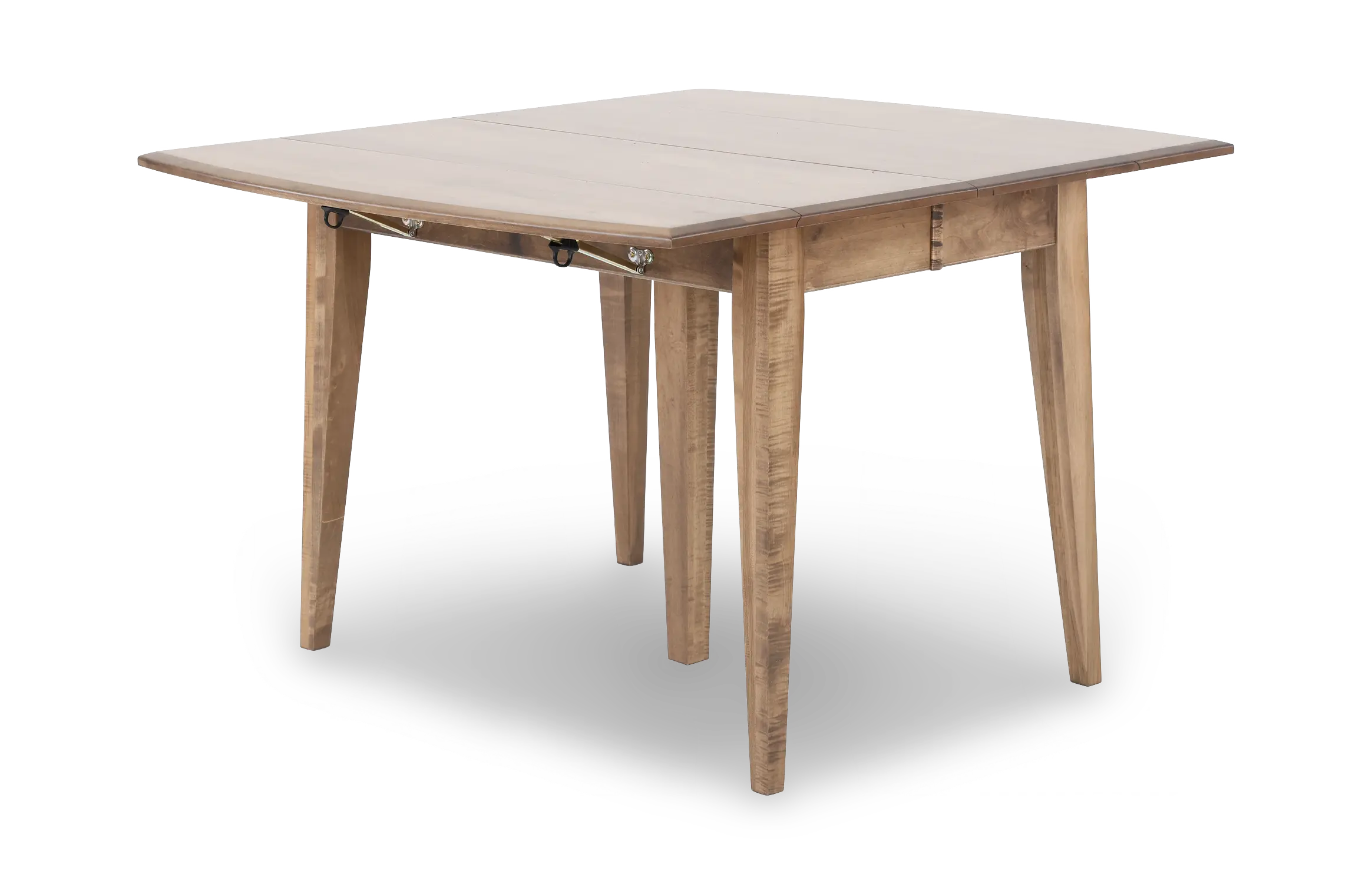 Elaine Natural Maple Dining Table with 5 Leaves-4