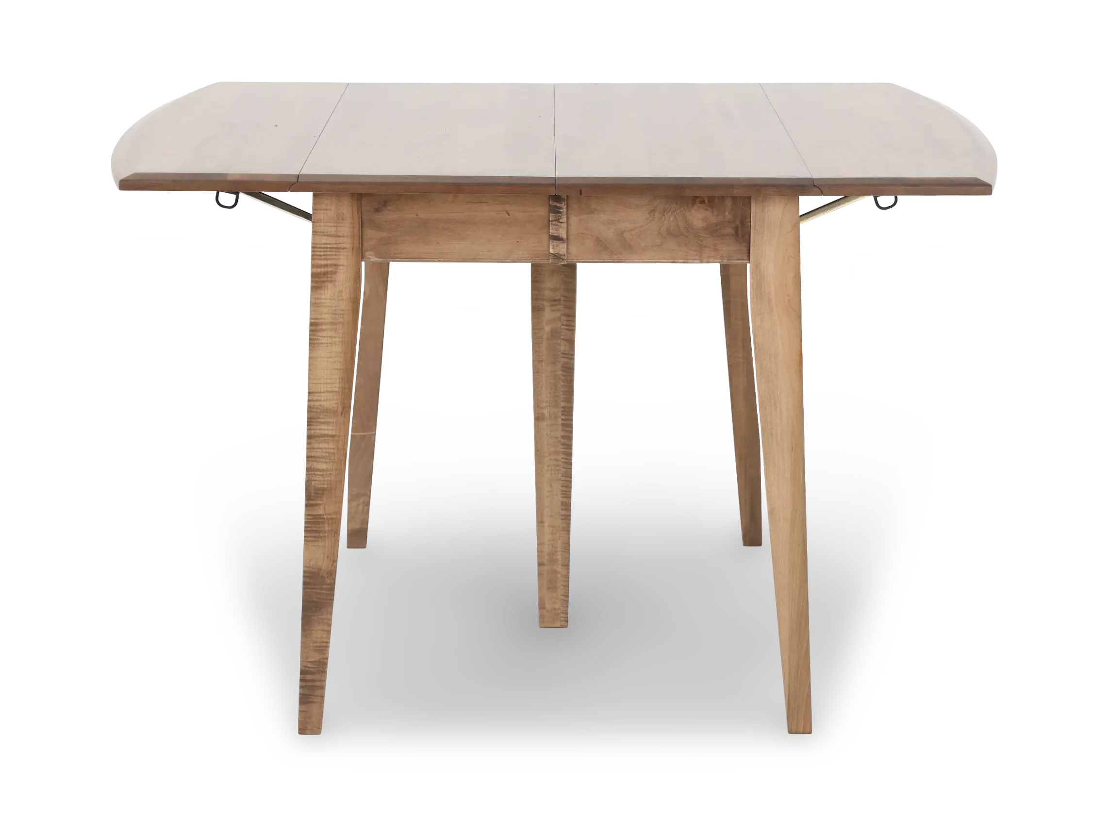 Elaine Natural Maple Dining Table with 5 Leaves-8