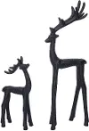 Iron Reindeers Set of 2