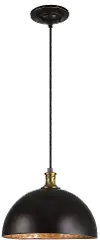 Placuna Bronze 1 Light Pendant