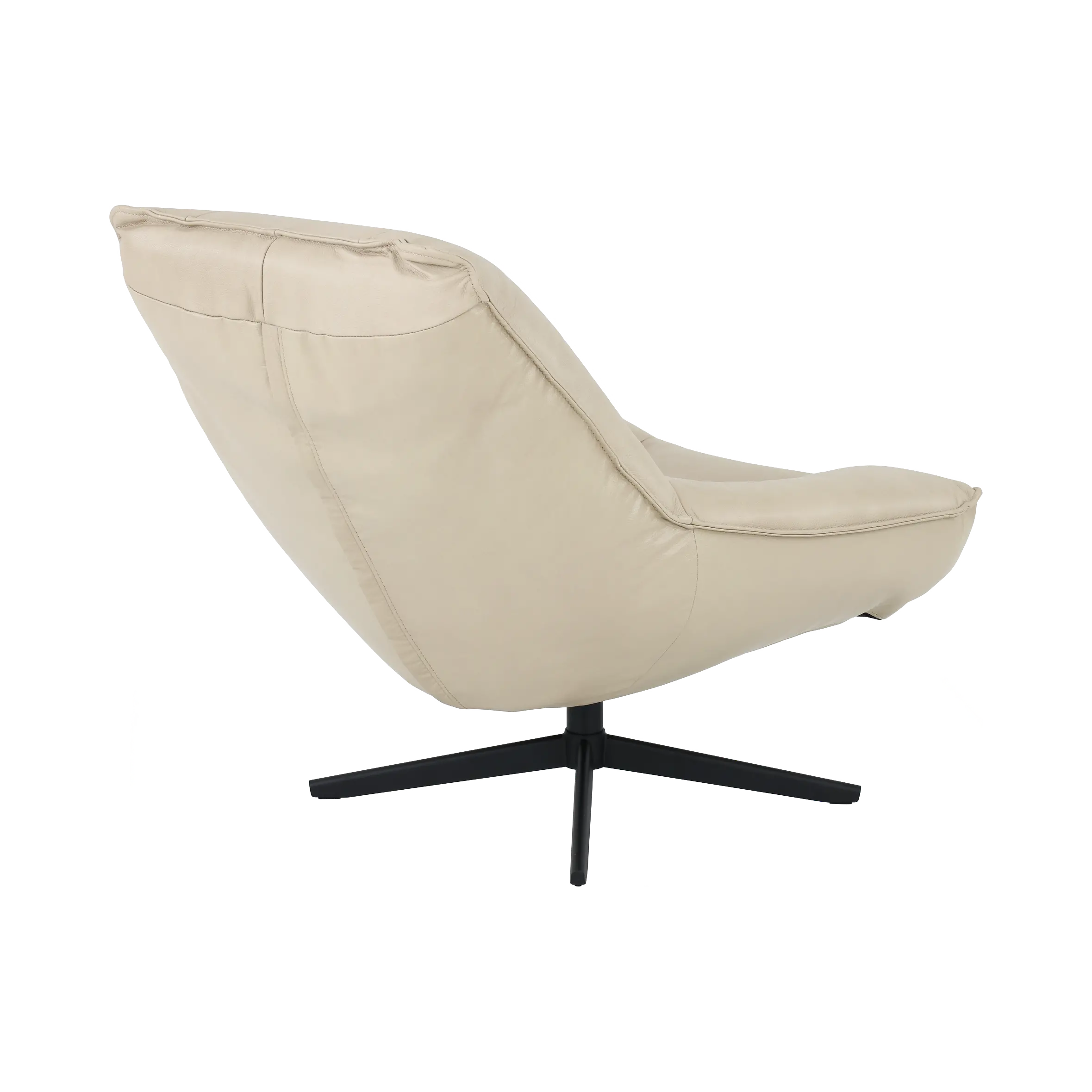 Softee Ivory Swivel Chair-6