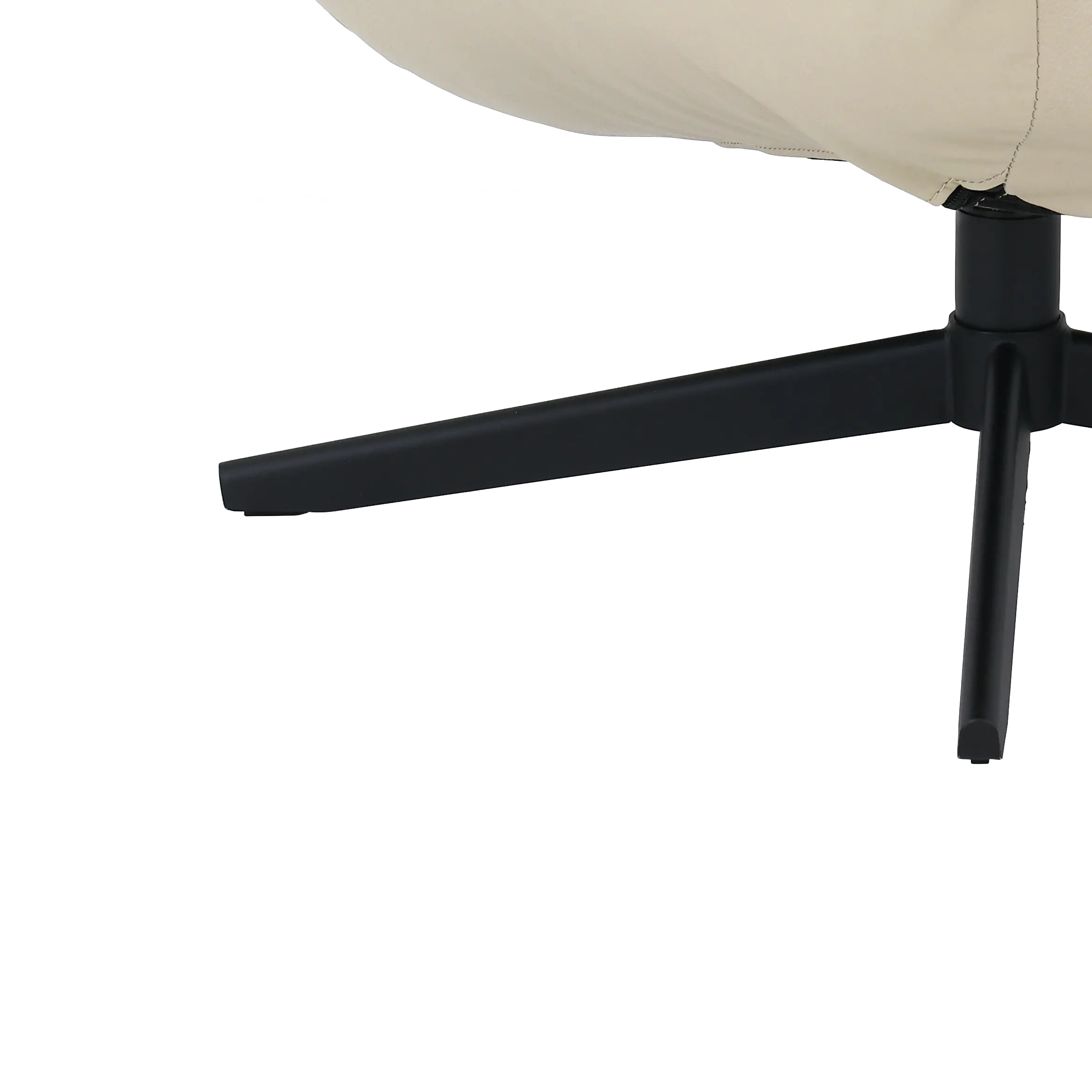 Softee Ivory Swivel Chair-7