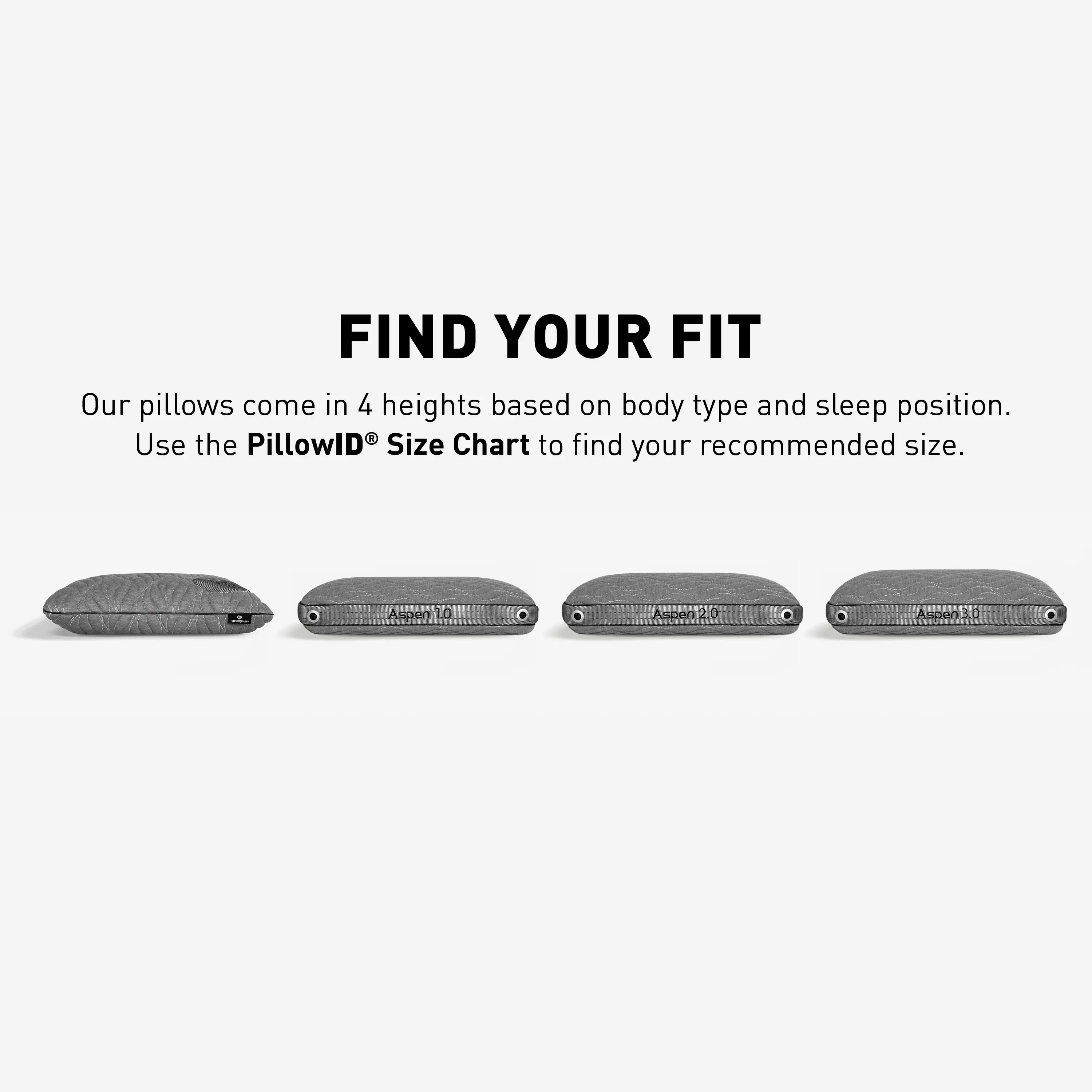 BGP03421K BedGear Aspen Performance® 1.0 King Pillow-6