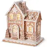 12.5 Lighted Gingerbread House