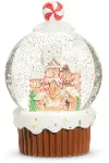 Gingerbread Village 9.5  Winter Globe