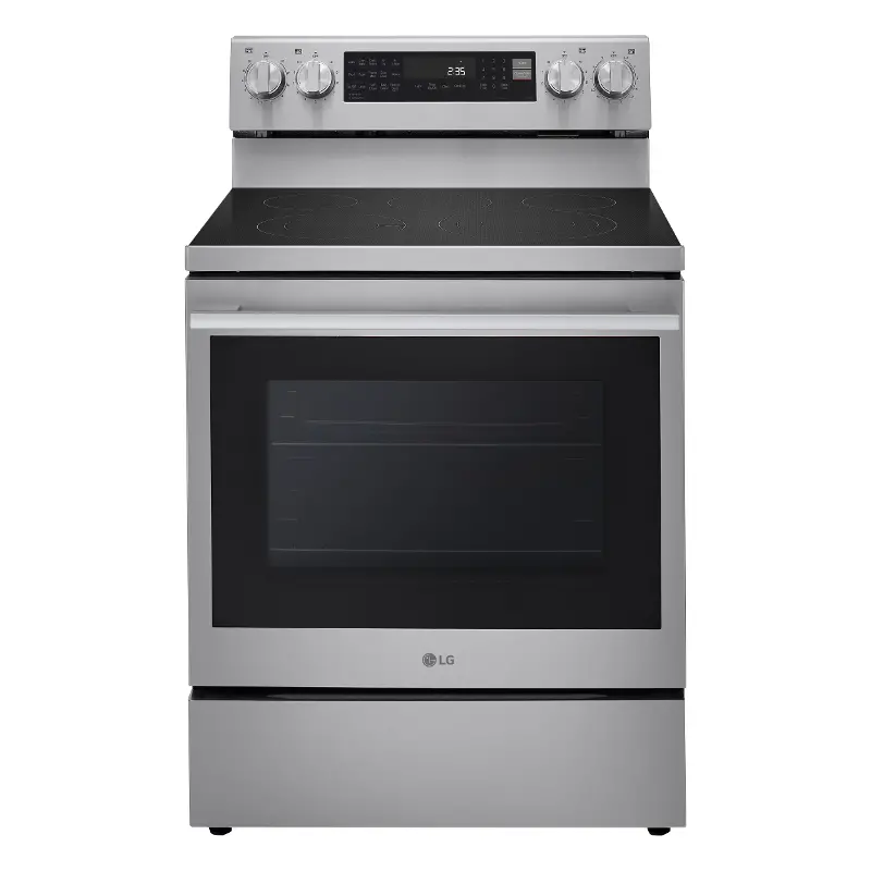 LG 6.3 Cu Ft Electric Single Oven Range - Stainless Steel