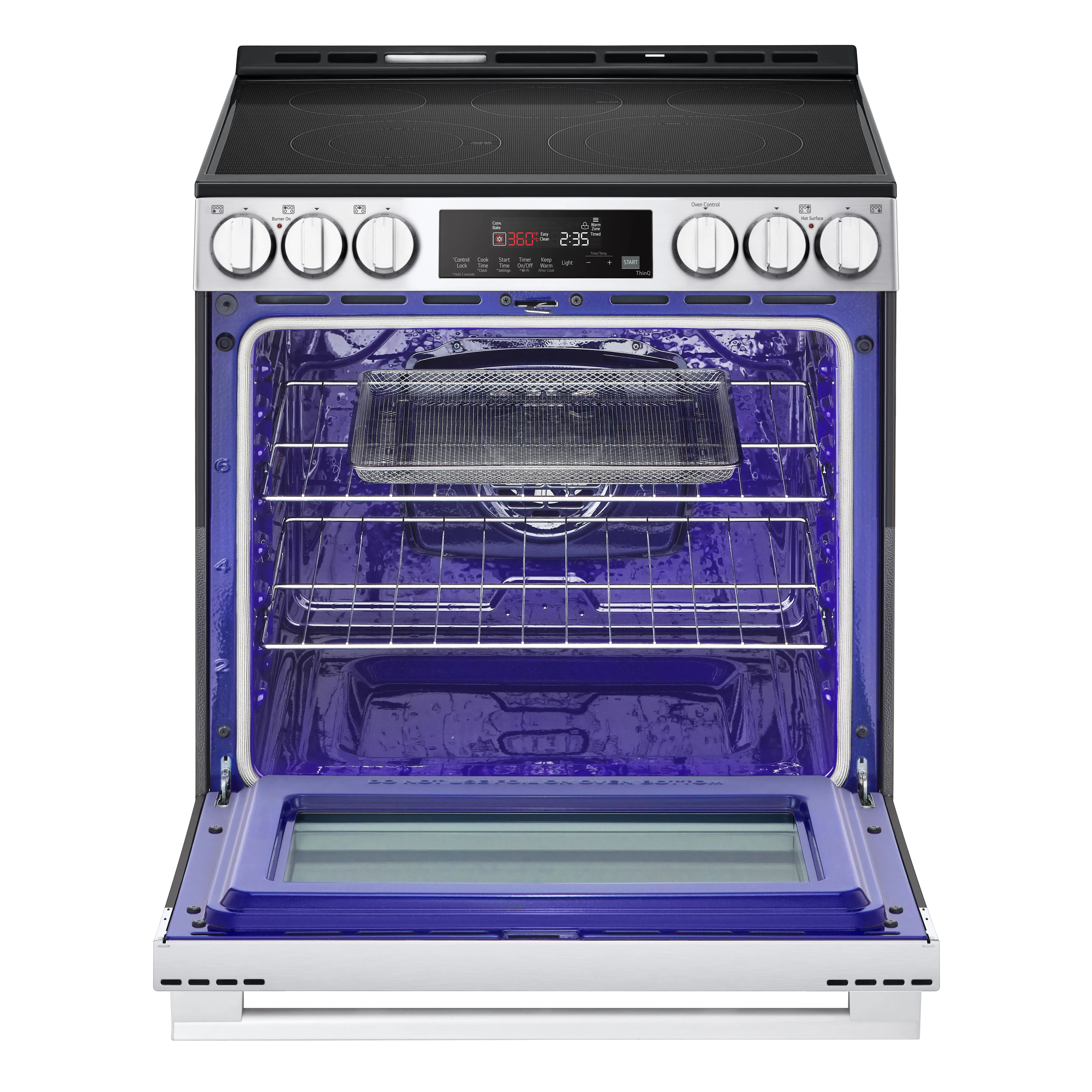 LSEL6333XE LG 6.3 Cu Ft Electric Single Oven Range - Stainless Steel-11