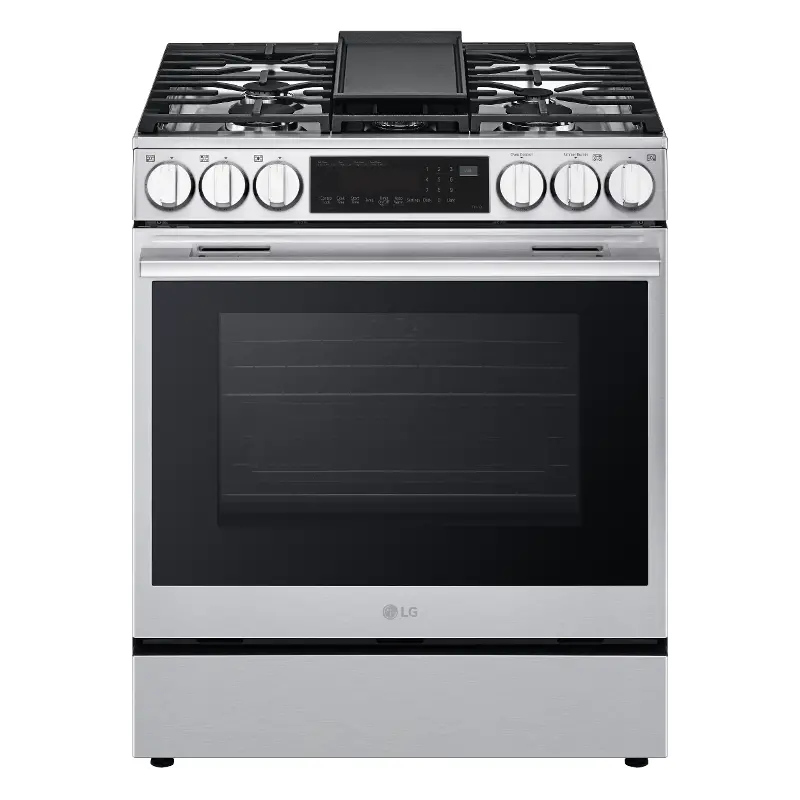 LG 6.3 Cu Ft Smart Single Oven Gas Range - Stainless Steel