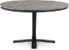 Belle Isle Black and Brown Patio Table
