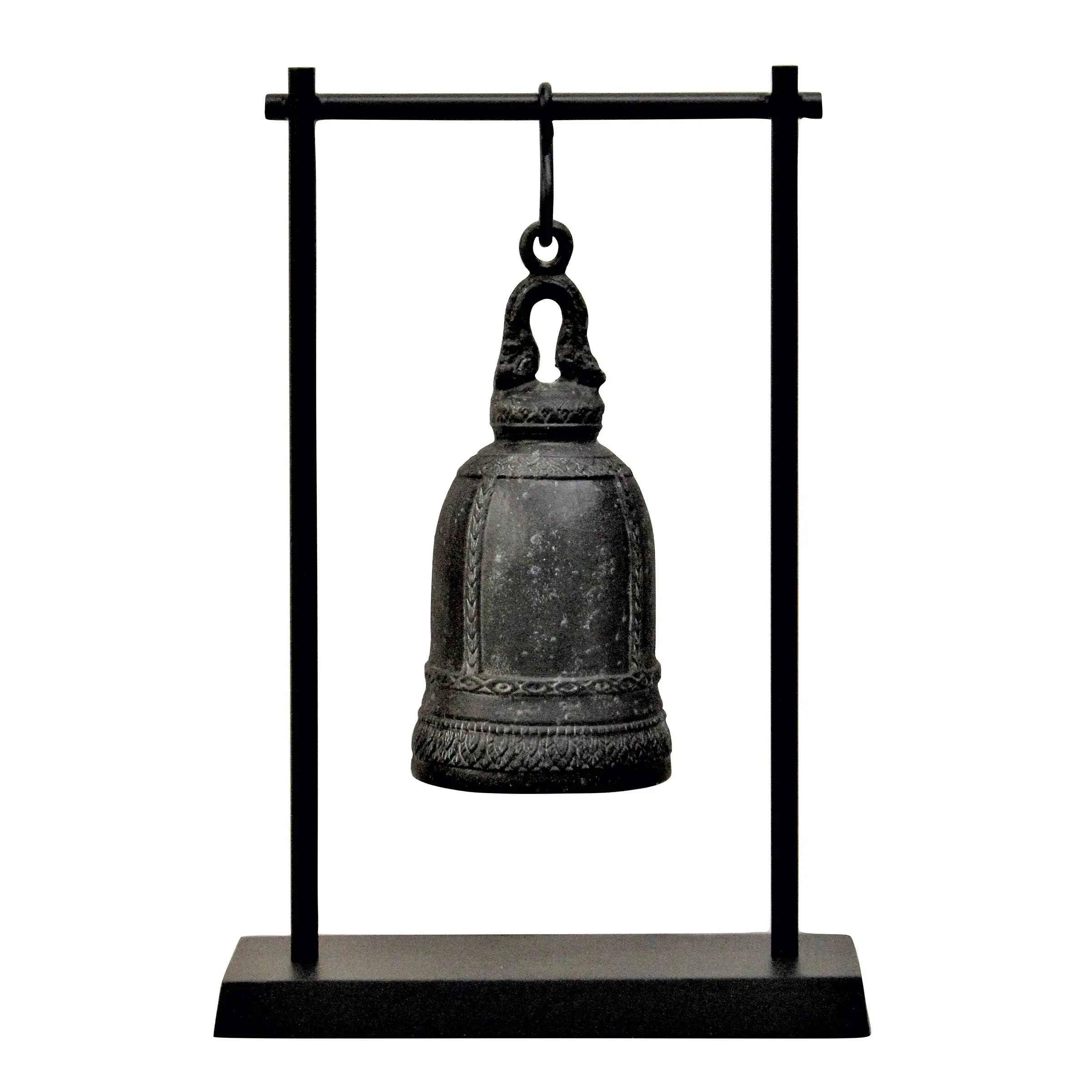 Gola Large Antique Bell with Base-1