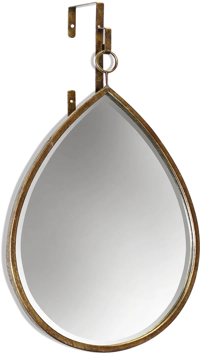 Haile Antique Gold Finish Mirror